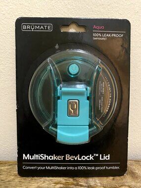 NWT Brumate MultiShaker and 25oz Resa BevLock Lid in Aqua